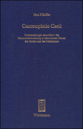 Pfeiffer |  Contemplatio caeli | Buch |  Sack Fachmedien
