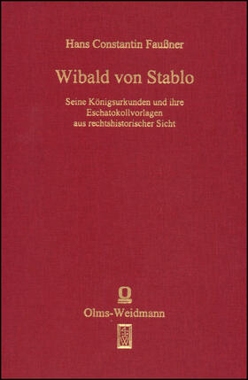 FAUSSNER | Wibald von Stablo | Buch | 978-3-615-00270-6 | sack.de