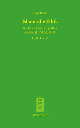 Bauer |  Islamische Ethik | Buch |  Sack Fachmedien