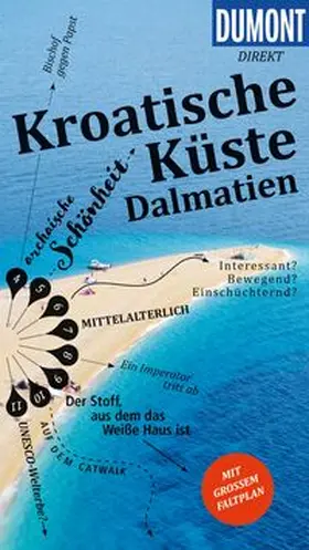 Schetar |  DUMONT direkt Reiseführer Kroatische Küste Dalmatien | Buch |  Sack Fachmedien