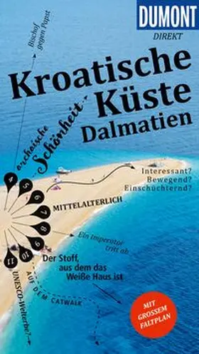Schetar |  DUMONT direkt Reiseführer Kroatische Küste Dalmatien | Buch |  Sack Fachmedien