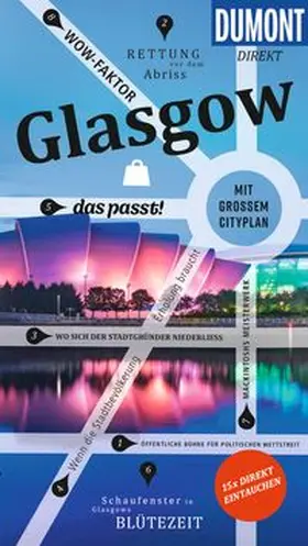 Eickhoff |  DUMONT direkt Reiseführer Glasgow | Buch |  Sack Fachmedien