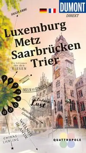  DUMONT direkt Reiseführer E-Book Luxemburg, Metz, Saarbrücken, Trier | eBook | Sack Fachmedien