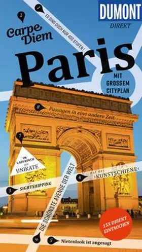 Kalmbach |  DUMONT direkt Reiseführer E-Book Paris | eBook | Sack Fachmedien