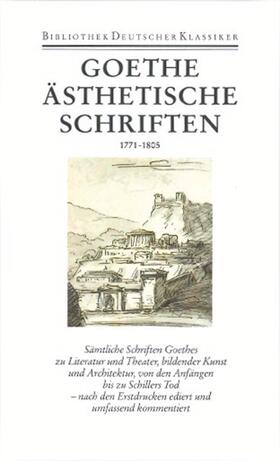 Apel / Goethe |  Sämtliche Werke. Briefe, Tagebücher und Gespräche. 40 in 45 Bänden in 2 Abteilungen | Buch |  Sack Fachmedien