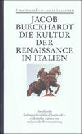 Burckhardt / Günther |  Die Kultur der Renaissance in Italien | Buch |  Sack Fachmedien