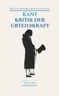 Kant / Frank / Zanetti |  Kritik der Urteilskraft / Schriften zur Ästhetik und Naturphilosophie | Buch |  Sack Fachmedien