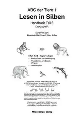 Handt / Kuhn |  ABC der Tiere | Loseblattwerk |  Sack Fachmedien