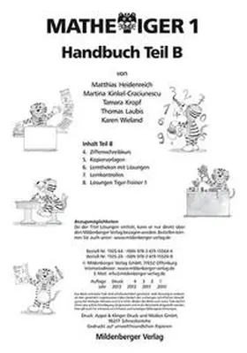 Laubis / Heidenreich / Kinkel-Carcinescu |  Mathetiger 1 | Loseblattwerk |  Sack Fachmedien
