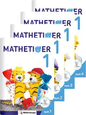 Laubis |  Mathetiger 1 - Jahreszeiten-Hefte (4 Hefte). Neubearbeitung | Buch |  Sack Fachmedien