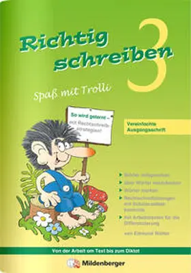 Wetter |  Richtig schreiben - Spaß mit Trolli, 3. Schuljahr | Buch |  Sack Fachmedien