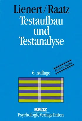 Lienert / Raatz |  Testaufbau und Testanalyse | eBook | Sack Fachmedien