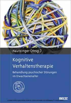 Hautzinger | Kognitive Verhaltenstherapie | E-Book | sack.de
