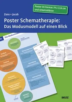 Zens / Jacob |  Poster Schematherapie: Das Modusmodell auf einen Blick | Buch |  Sack Fachmedien