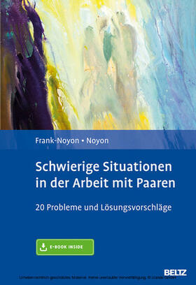 Frank-Noyon / Noyon | Schwierige Situationen in der Arbeit mit Paaren | E-Book | sack.de