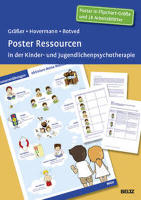 Gräßer / Hovermann jun. / Botved |  Poster Ressourcen in der Kinder- und Jugendlichenpsychotherapie | Buch |  Sack Fachmedien