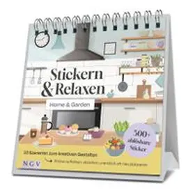 Naumann & Göbel Verlagsgesellschaft mbH |  Home & Garden - Stickern & Relaxen | Buch |  Sack Fachmedien