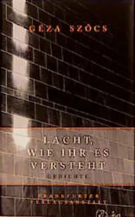 Szöcs |  Lacht, wie ihr es versteht | Buch |  Sack Fachmedien
