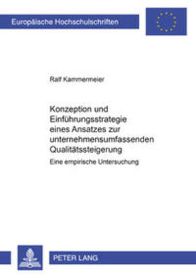 Kammermeier | Kammermeier, R: Konzeption und Einführungsstrategie eines An | Buch | 978-3-631-34838-3 | sack.de