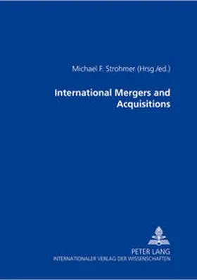 Strohmer |  International Mergers and Acquisitions | Buch |  Sack Fachmedien
