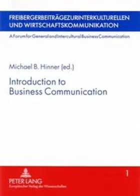 Hinner |  Introduction to Business Communication | Buch |  Sack Fachmedien