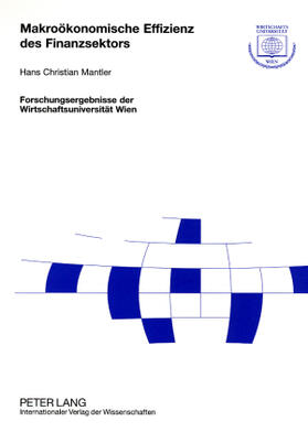 Mantler | Makroökonomische Effizienz des Finanzsektors | Buch | 978-3-631-55241-4 | sack.de