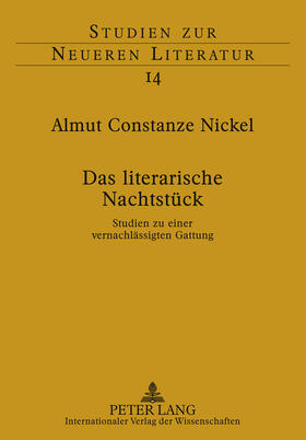 Nickel | Das literarische Nachtstück | Buch | 978-3-631-55506-4 | sack.de