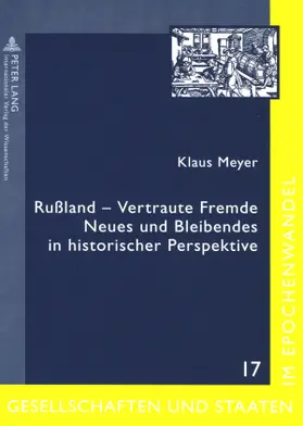 Meyer |  Rußland - Vertraute Fremde | Buch |  Sack Fachmedien