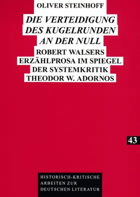 Steinhoff |  'Die Verteidigung des Kugelrunden an der Null' | Buch |  Sack Fachmedien