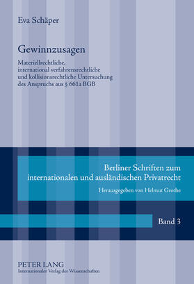 Schäper / Schaeper | Gewinnzusagen | Buch | 978-3-631-58780-5 | sack.de