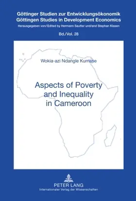 Kumase |  Aspects of Poverty and Inequality in Cameroon | Buch |  Sack Fachmedien