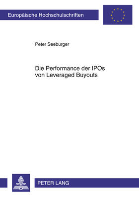 Seeburger | Die Performance der IPOs von Leveraged Buyouts | Buch | sack.de