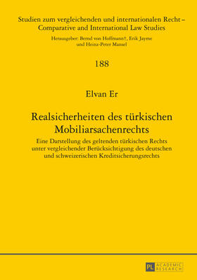 Er | Realsicherheiten des türkischen Mobiliarsachenrechts | Buch | 978-3-631-62988-8 | sack.de