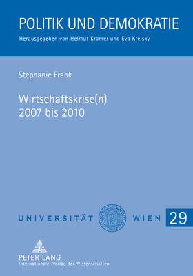Frank | Wirtschaftskrise(n) 2007 bis 2010 | Buch | 978-3-631-63050-1 | sack.de