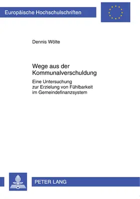 Sander |  Wege aus der Kommunalverschuldung | Buch |  Sack Fachmedien