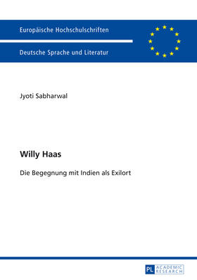Sabharwal | Willy Haas | Buch | 978-3-631-64107-1 | sack.de