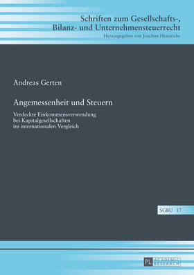 Gerten | Angemessenheit und Steuern | Buch | 978-3-631-64697-7 | sack.de