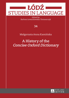 Kaminska | A History of the «Concise Oxford Dictionary» | Buch | 978-3-631-65268-8 | sack.de