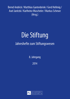 Andrick / Fundare e.V. / Schewe | Die Stiftung | Buch | 978-3-631-65864-2 | sack.de