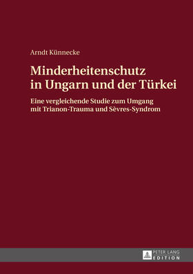 Künnecke | Minderheitenschutz in Ungarn und der Türkei | Buch | sack.de