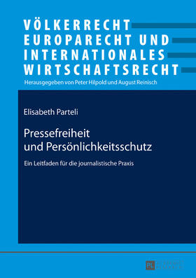 Parteli | Pressefreiheit und Persönlichkeitsschutz | Buch | 978-3-631-71669-4 | sack.de