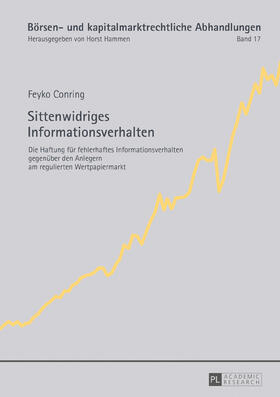 Conring | Sittenwidriges Informationsverhalten | Buch | sack.de