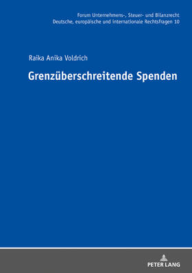 Voldrich | Grenzüberschreitende Spenden | Buch | 978-3-631-76572-2 | sack.de