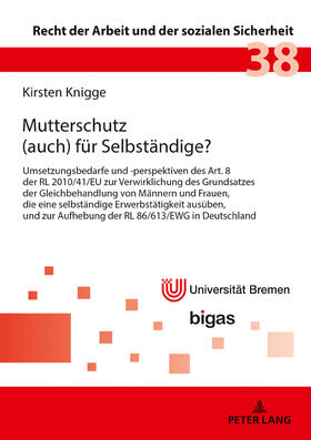 Knigge | Mutterschutz (auch) für Selbständige? | Buch | 978-3-631-77403-8 | sack.de