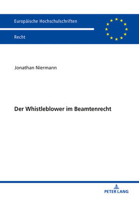 Niermann | Der Whistleblower im Beamtenrecht | Buch | 978-3-631-78069-5 | sack.de