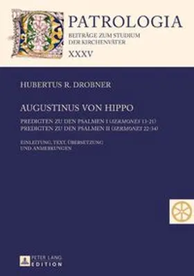 Drobner |  Augustinus von Hippo | Buch |  Sack Fachmedien