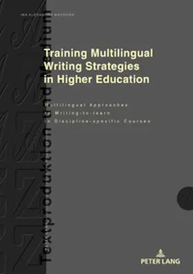 Machura |  Training Multilingual Writing Strategies in Higher Education | Buch |  Sack Fachmedien