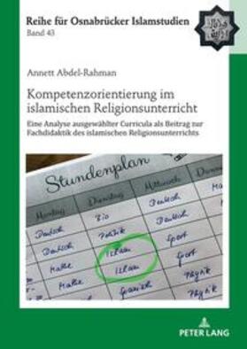 Abdel-Rahman |  Kompetenzorientierung im islamischen Religionsunterricht | Buch |  Sack Fachmedien