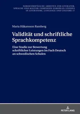 Ramberg / Ha°kansson Ramberg |  Validität und schriftliche Sprachkompetenz | Buch |  Sack Fachmedien