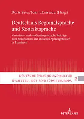 Sava / Lazarescu |  Deutsch als Regionalsprache und Kontaktsprache | Buch |  Sack Fachmedien